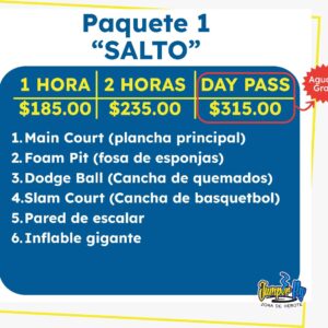 Paquete 1 "Salto"